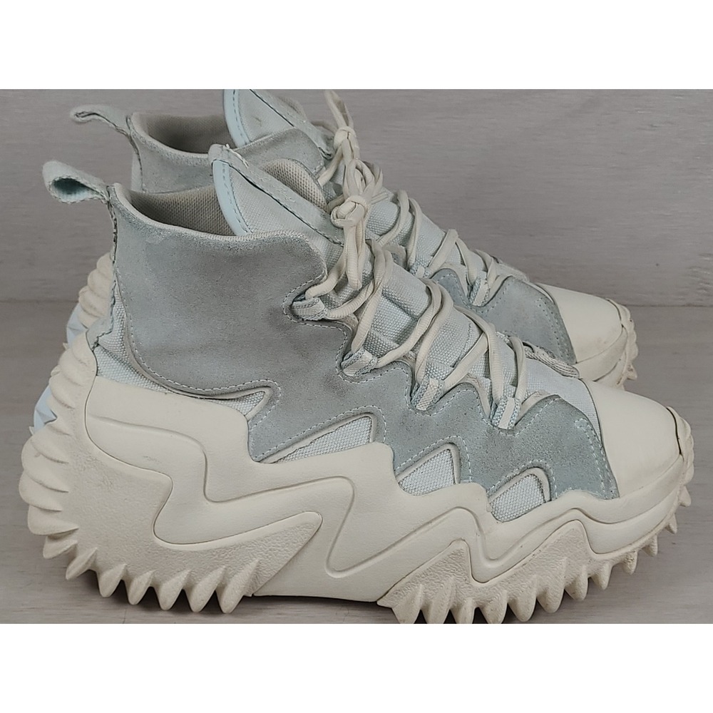 Converse Run Star Motion Hi Ghost Steel Egret Platform Sneakers 172595C Womens